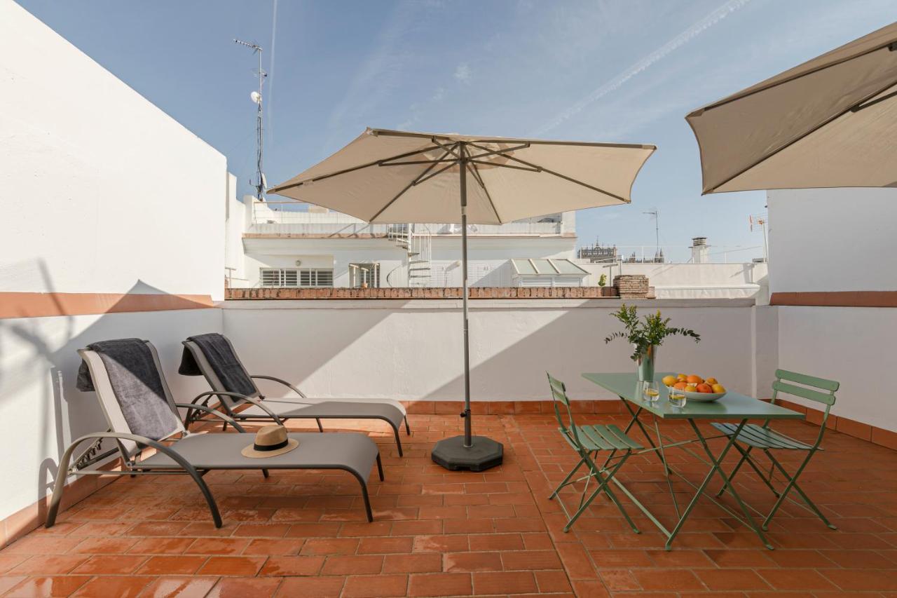 Aurora Terrace Apartments Sevilla Exterior foto